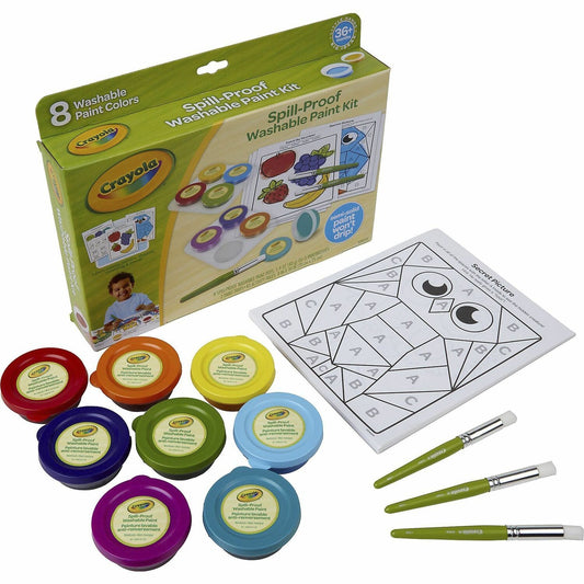 Crayola Spill Proof Washable Paint Set (811518)