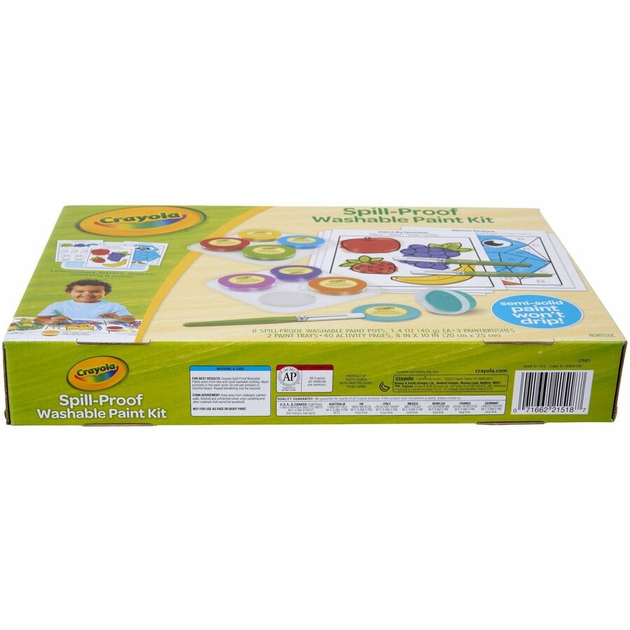 Crayola Spill Proof Washable Paint Set (811518)