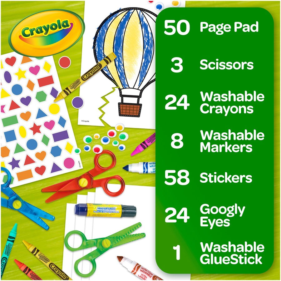 Crayola Young Kids Scissor Skills Activity Kit (811519)