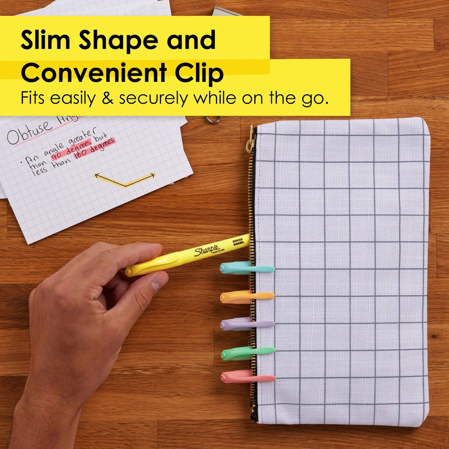 Sharpie Accent Highlighters w/Smear Guard (2157486)