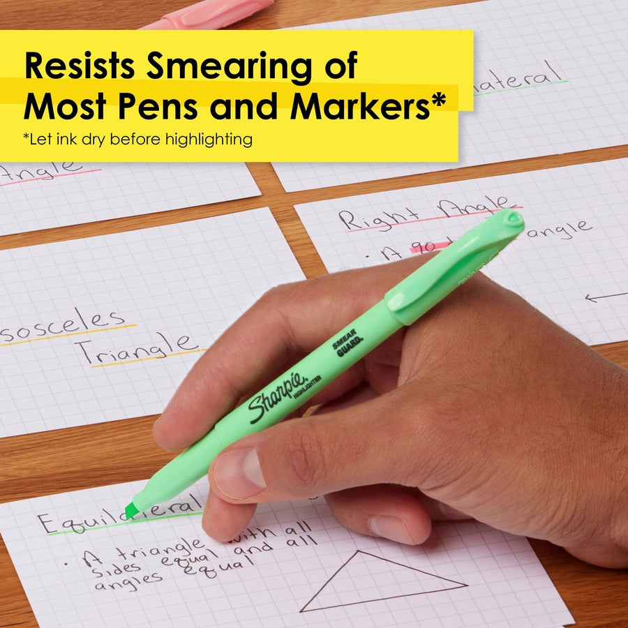 Sharpie Accent Highlighters w/Smear Guard (2157486)