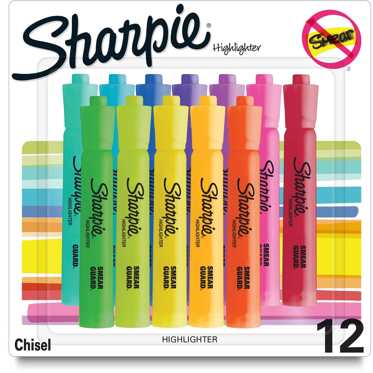Sharpie SmearGuard Tank Style Highlighters (2157492)
