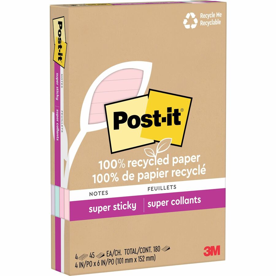  Super Sticky Adhesive Note (4621R4SSNRP)