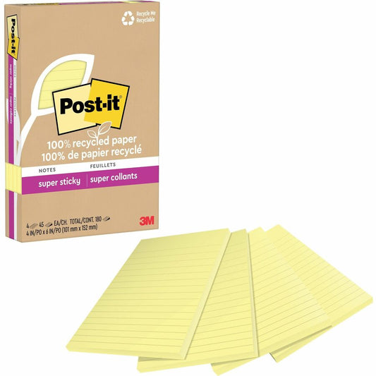  Super Sticky Adhesive Note (4621R4SSCY)