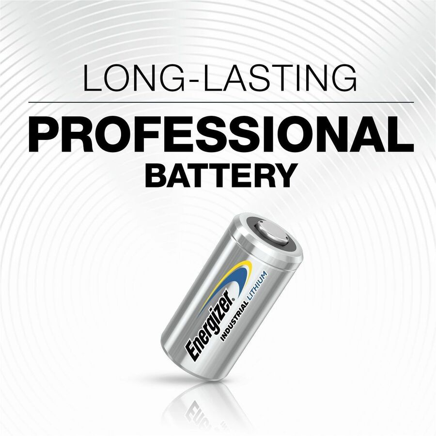 Energizer Industrial 123 Lithium Batteries, 123 Energizer Industrial Lithium Batteries, 12 Pack (ELN12312)