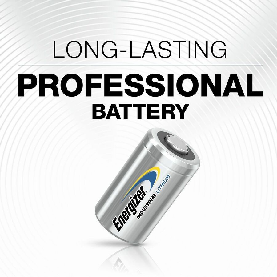 Energizer Industrial CR2 Lithium Batteries, CR2 Energizer Industrial Lithium Batteries, 8 Pack (ELN1CR28)