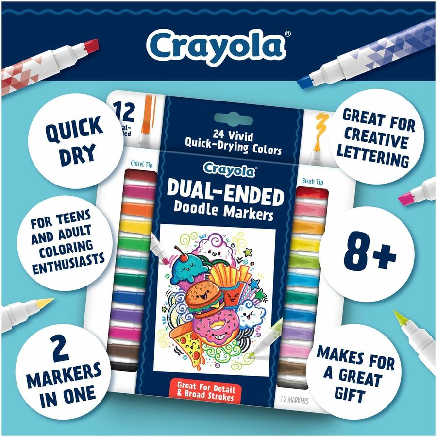 Crayola Dual-Ended Markers (588314)