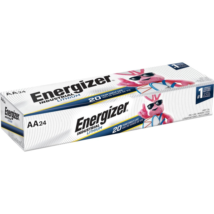 Energizer Industrial AA Lithium Battery 4-Pack (LN91CT)