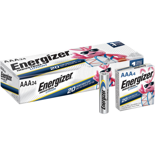 Energizer Industrial AAA Lithium Battery 4-Pack (LN92BX)