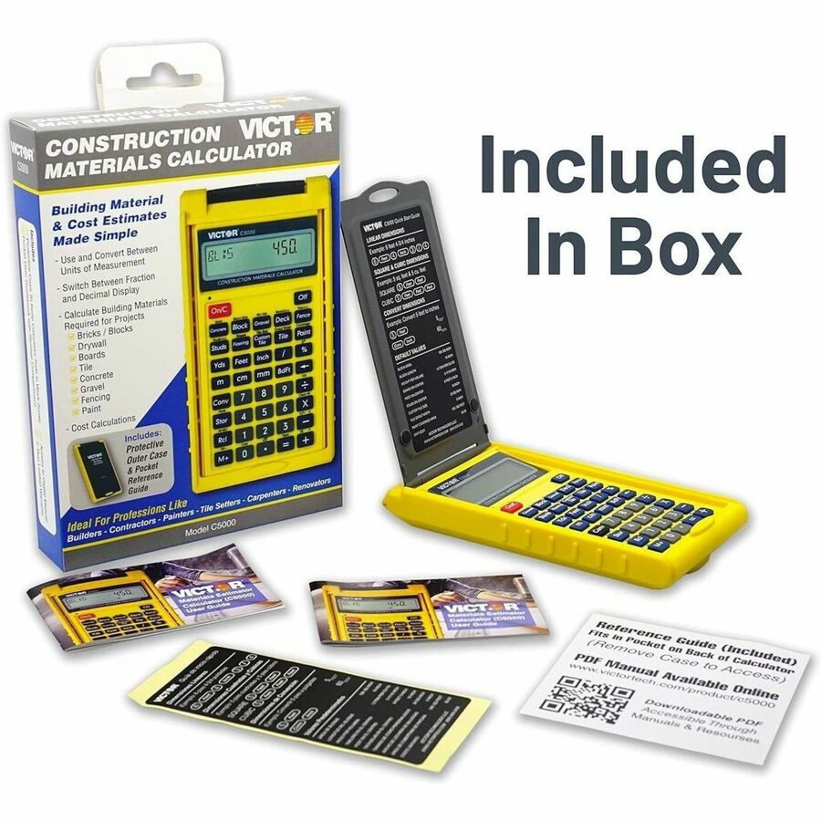 Victor C5000 Construction Materials Calculator