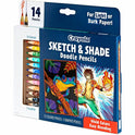 Crayola Sketch & Shade Doodle Pencils (682116)