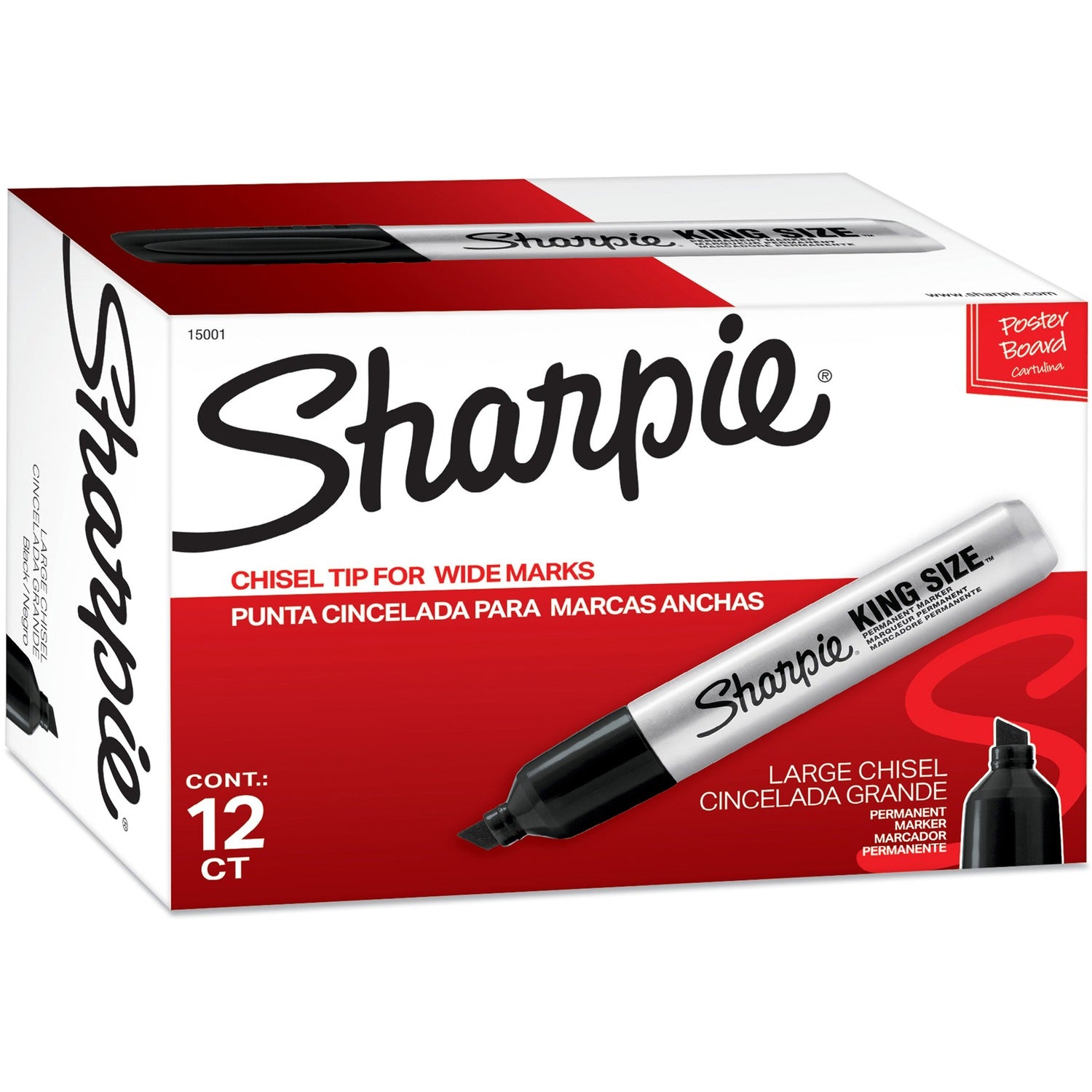 Sharpie King Size Permanent Markers (15001A)