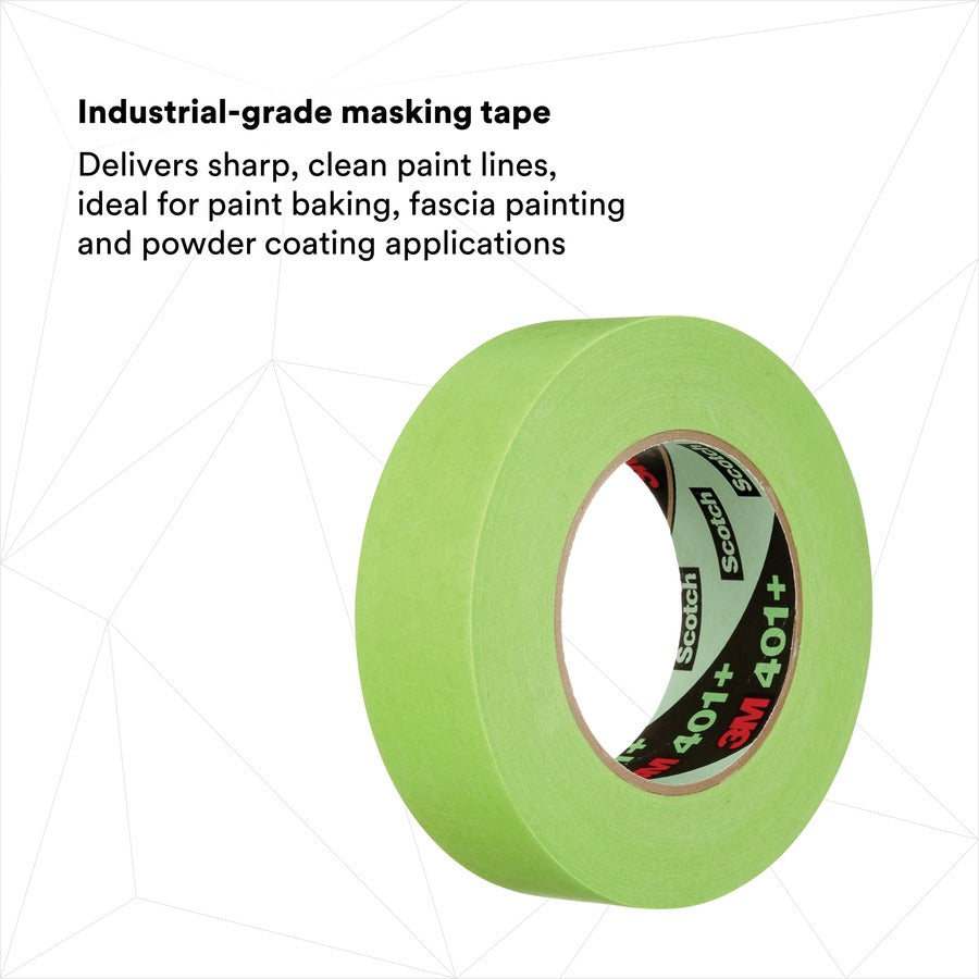 3M 401+ High Performance Green Masking Tape (40124X55)