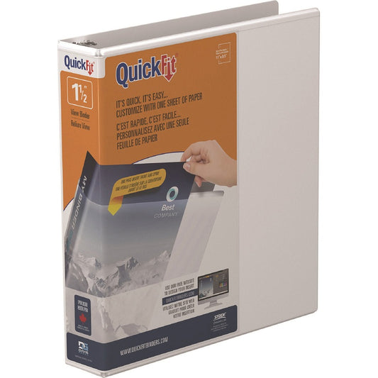 QuickFit D-Ring View Binders (870200)