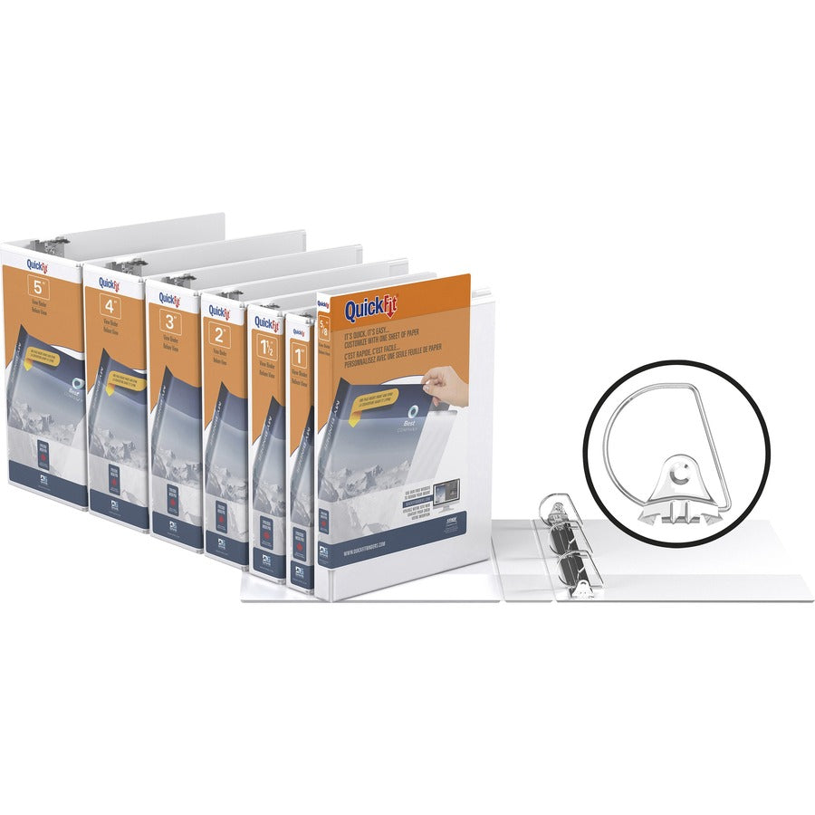 QuickFit D-Ring View Binders (870300)