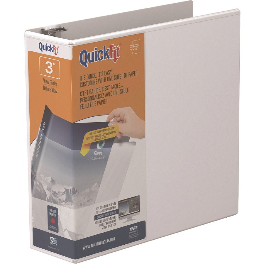 QuickFit D-Ring View Binders (870500)