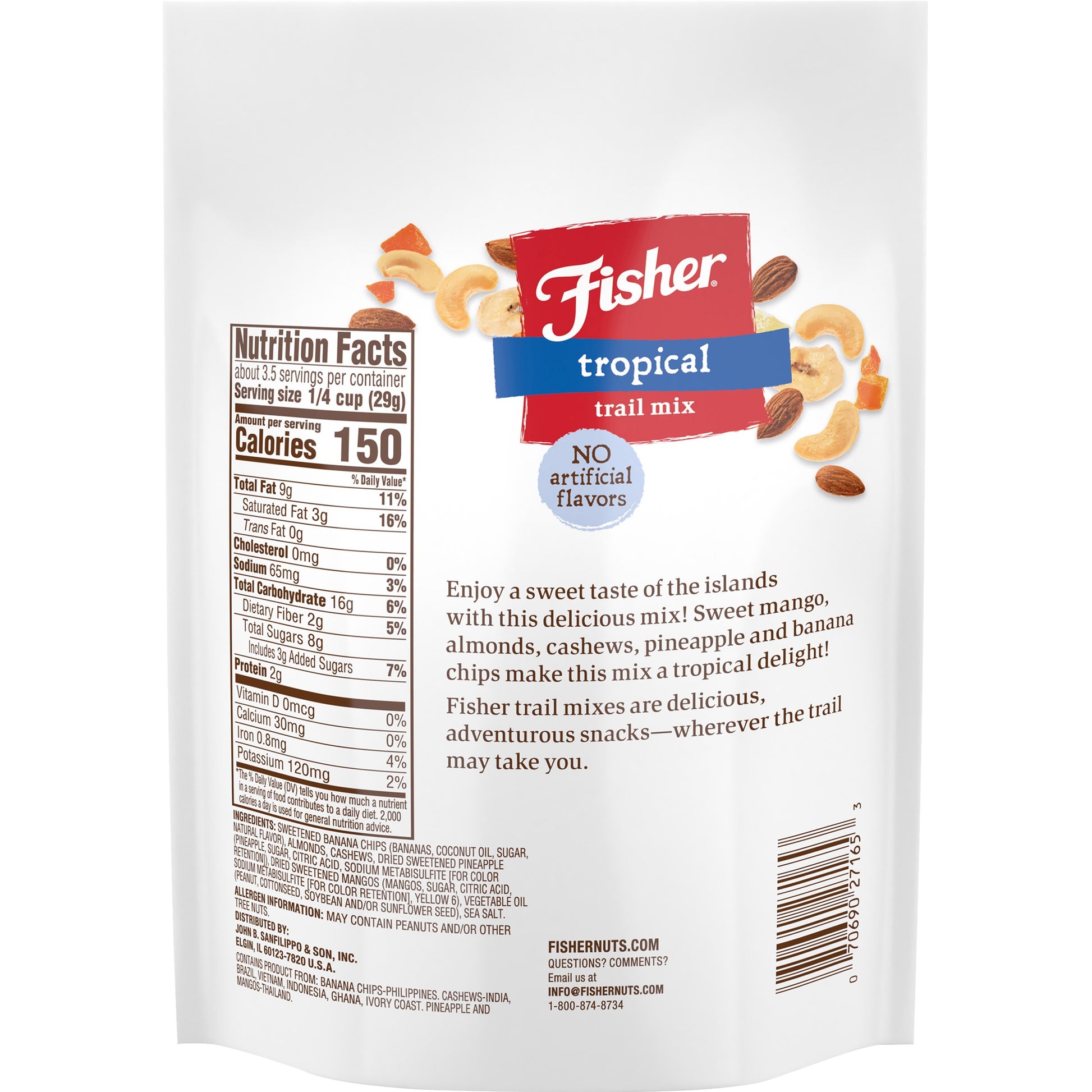 Fisher Tropical Trail Mix (P27165)