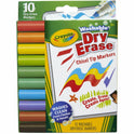 Crayola Washable Dura-Wedge Tip Dry-Erase Markers (587733)