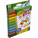 Crayola Washable Dura-Wedge Tip Dry-Erase Markers (587733)