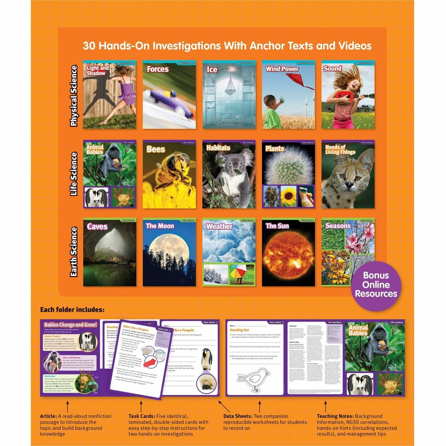 Scholastic SuperScience STEM Instant Activities Printed Book (1338099000)