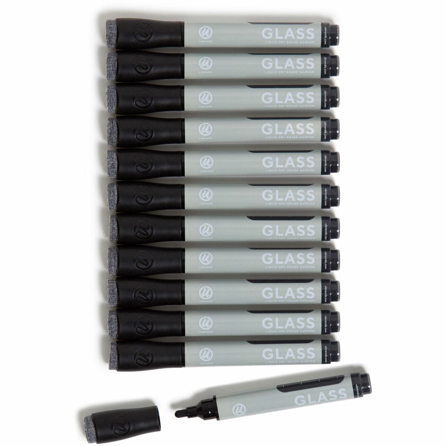 U Brands Glass Liquid Dry Erase Marker (3944U0012)