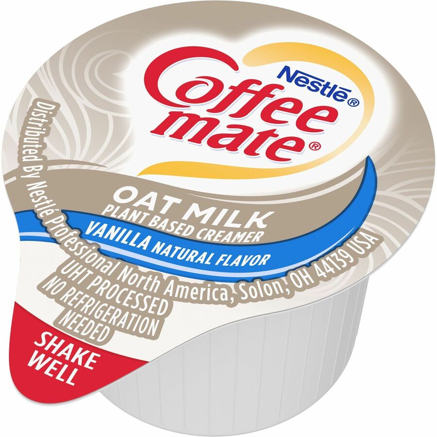 Coffee-mate Coffee mate Oat Milk Vanilla Liquid Creamer Singles (19891CT)