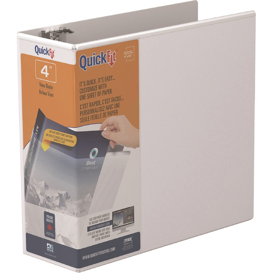 QuickFit D-Ring View Binders (870600)