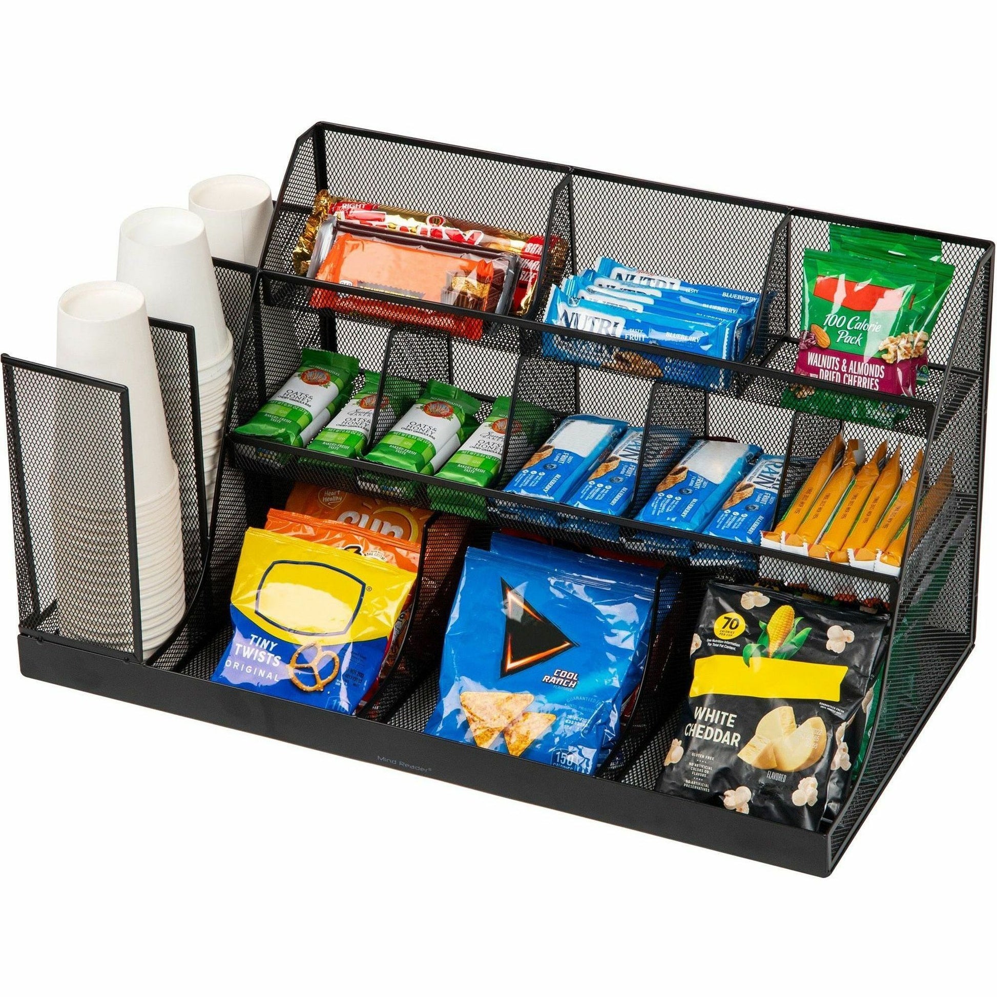Mind Reader 14-Compartment Coffee/Condiment Organizer (CMG2MESH)