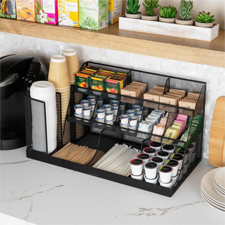 Mind Reader 14-Compartment Coffee/Condiment Organizer (CMG2MESH)