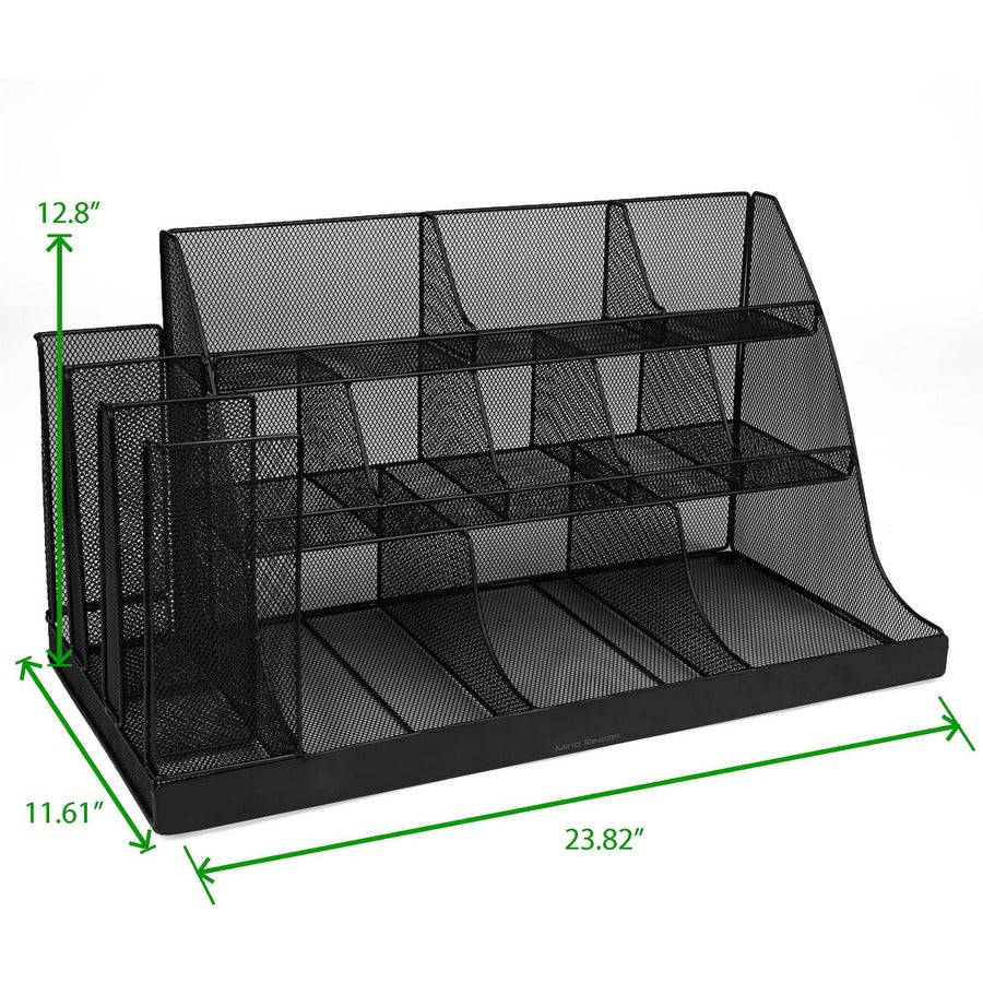 Mind Reader 14-Compartment Coffee/Condiment Organizer (CMG2MESH)