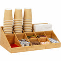 Mind Reader Bali 11-Compartment Bamboo Organizer (COMORGBM)
