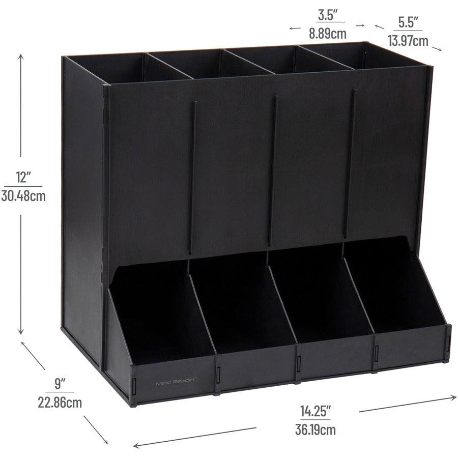 Mind Reader Abundant Compact Coffee Pod Dispenser (CPODBK)