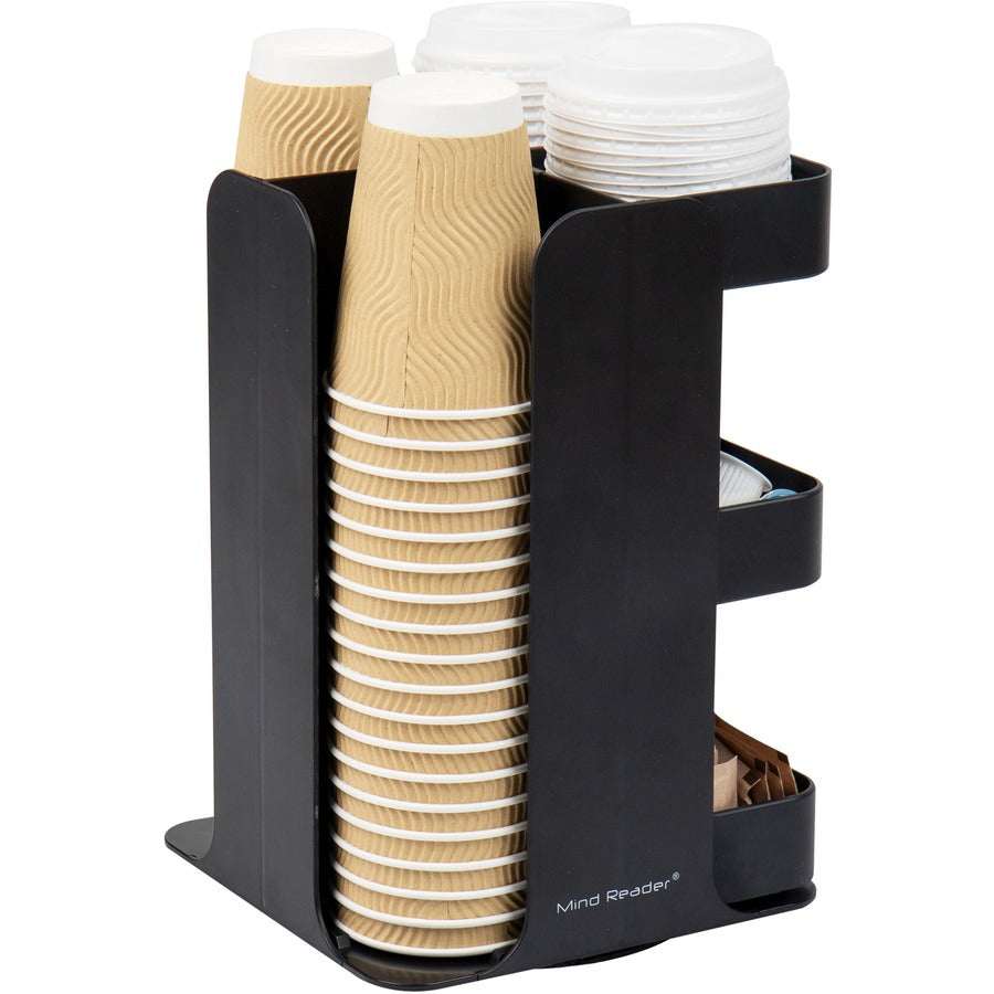 Mind Reader 8-Compartment Condiment Carousel (CUPOSPIN)