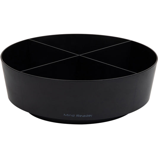 Mind Reader 4-Compartment Snack Carousel Organizer (LAZSNACK)