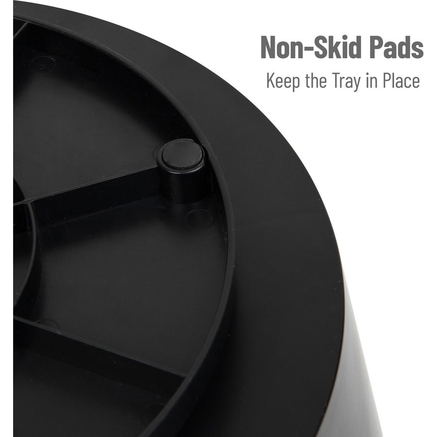 Mind Reader 4-Compartment Snack Carousel Organizer (LAZSNACK)