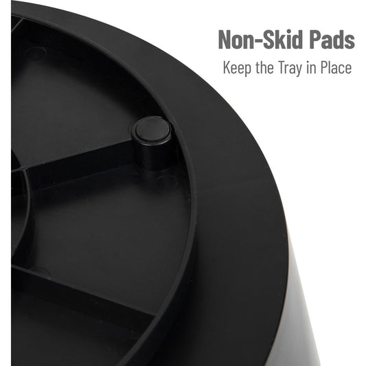 Mind Reader 4-Compartment Snack Carousel Organizer (LAZSNACK)