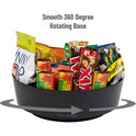 Mind Reader 4-Compartment Snack Carousel Organizer (LAZSNACK)