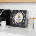 Mind Reader Anchor Coffee Pod Holder with Clock (PODCLOCK)