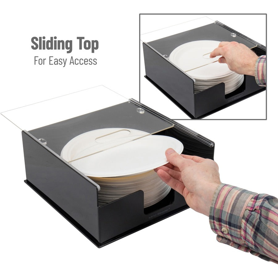 Mind Reader Foundation Covered Plate Dispenser (PSTOR)