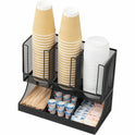 Mind Reader 6-Compartment Coffee Condiment Organizer (UPMESH)