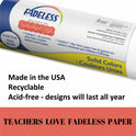 Fadeless Bulletin Board Paper Rolls (P0040025)