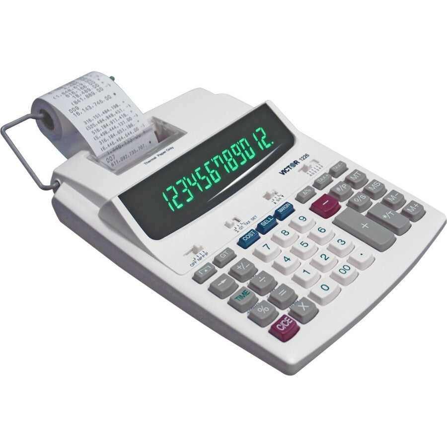 Victor 12-Digit Thermal Printing Calculator (1226)