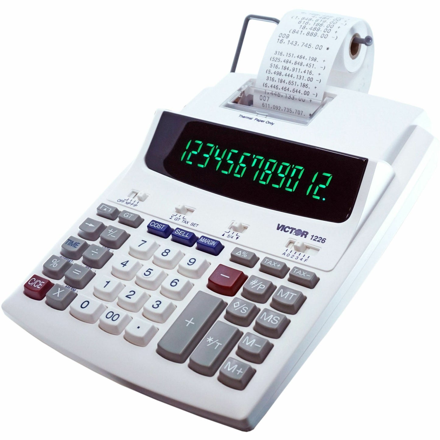 Victor 12-Digit Thermal Printing Calculator (1226)