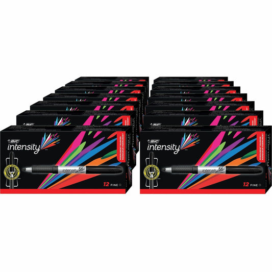BIC Mark-it Fine Point Permanent Markers (GPM11BKCT)