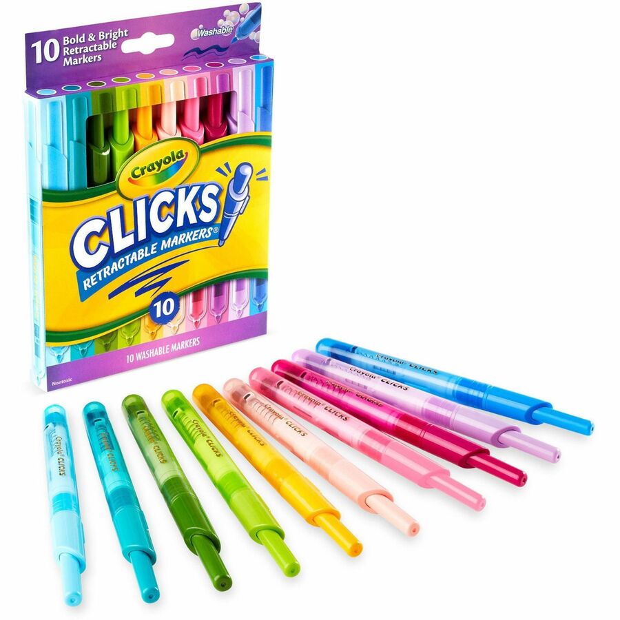 Crayola Clicks Retractable Markers (588373)