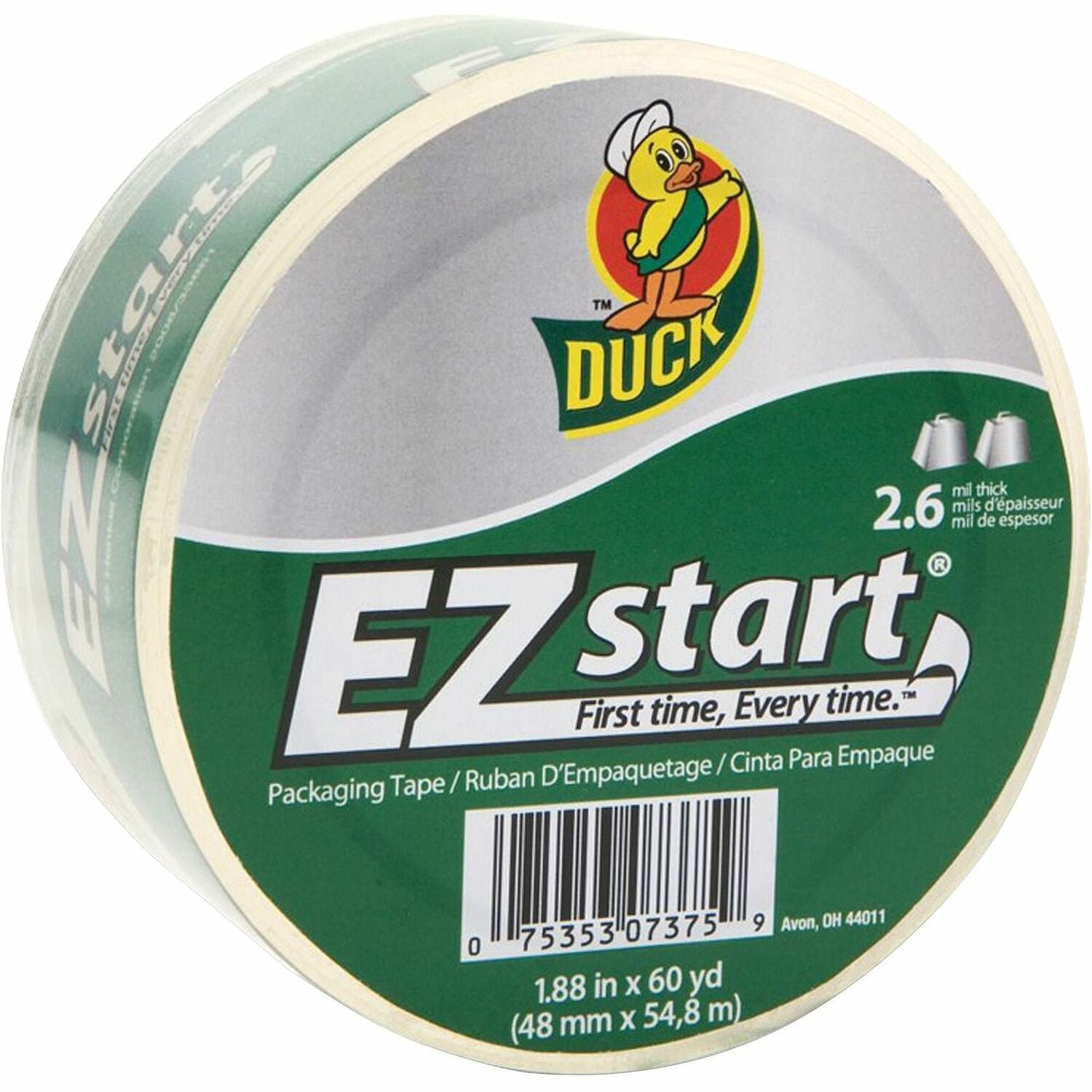 Duck Brand EZ START Packaging Tape (CS60CCT)