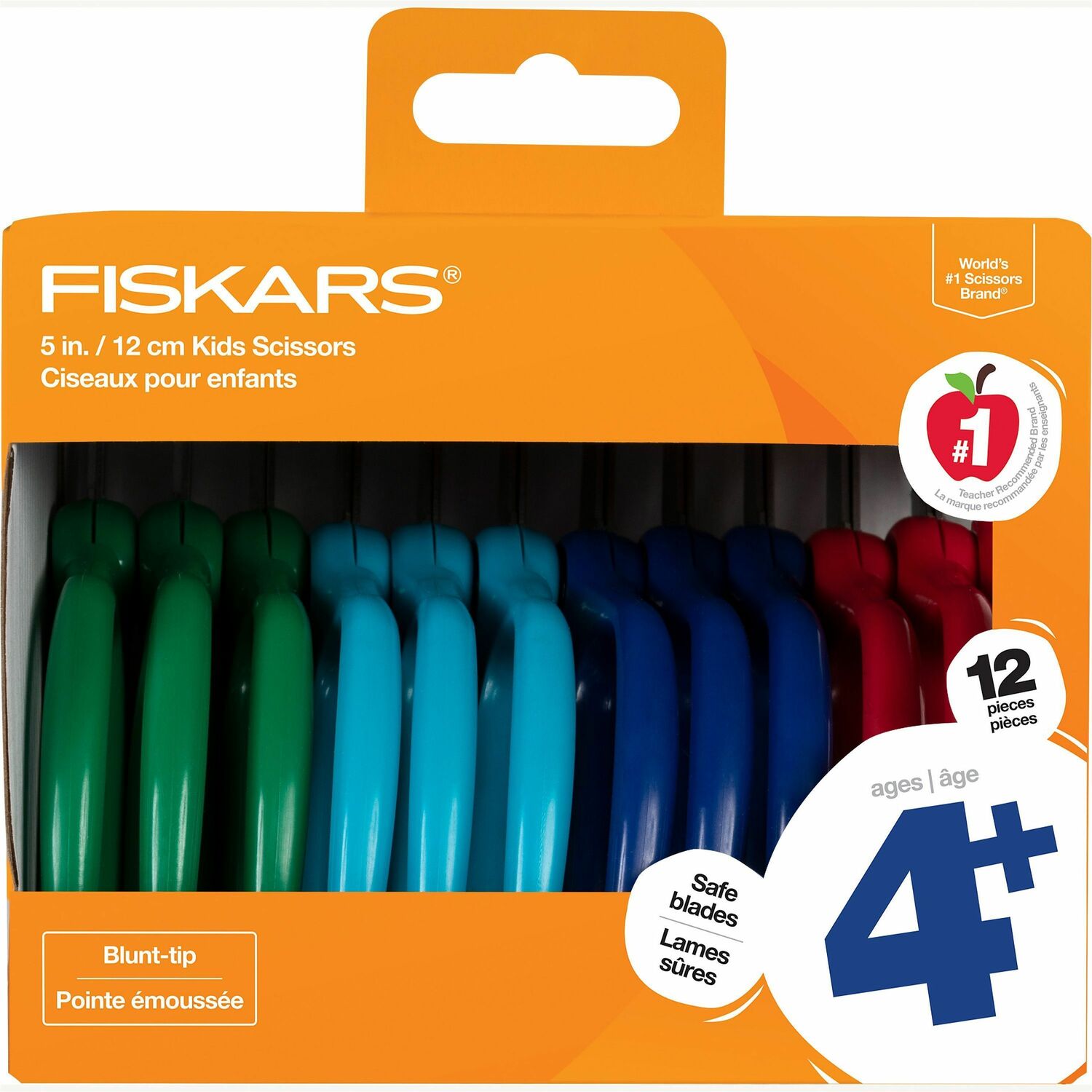 Fiskars 5" Blunt-tip Kids Scissors (1067001)