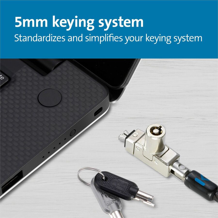 Kensington Slim N17 2.0 Keyed Laptop Lock (60500)