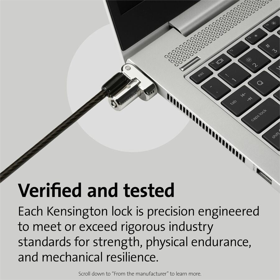 Kensington Universal 3-in-1 Keyed Laptop Lock (62318)