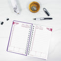 Brownline DuraFlex Daily Appointment Planner (CB634VPUR)
